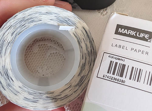 Marklife label roll without RFID